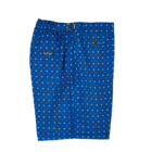 blue with micro flower swim shorts 3